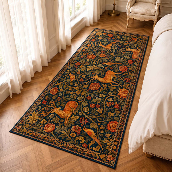 Anti Skid Runners - Enchanted Woodland - Non-Slip Rugs for Hallway, Bedside, Corridor