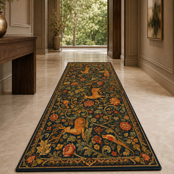 Enchanted Woodland Tapestry anti-skid hallway runner